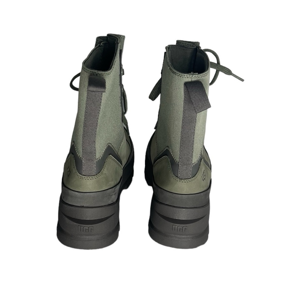 NWOT UGG Women’s The Ugg Lug Leather Boot Moss Green - Picture 9 of 13